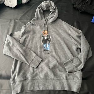 POLO RALPH LAUREN BEAR TUX HOODIE SZ XXL